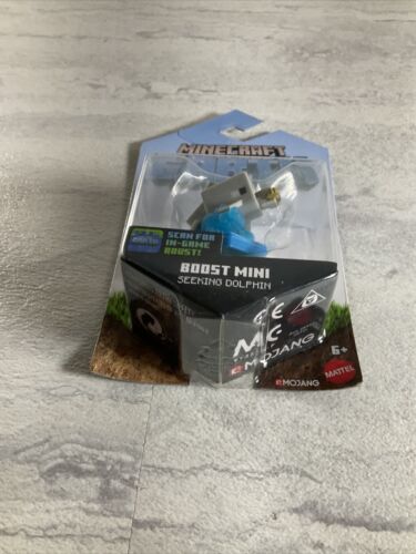 MINECRAFT EARTH Boost Minis Seeking DOLPHIN Single Pack - In-Game Boost MOJANG (6922766647479)